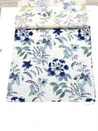 850574 SEVENBERRY® لاون قطن غير مبيّض SOLEIL BLUE / Bell Garden[نسيج / قماش] VANCET صور إضافية