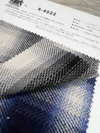 K-4022 تويل ثلاثي الخيوط بلمسة ممشطة بنقشة مربعات أومبري[Textile / Fabric] Kuwamura Textile صور إضافية