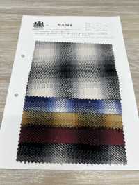 K-4022 تويل ثلاثي الخيوط بلمسة ممشطة بنقشة مربعات أومبري[Textile / Fabric] Kuwamura Textile صور إضافية