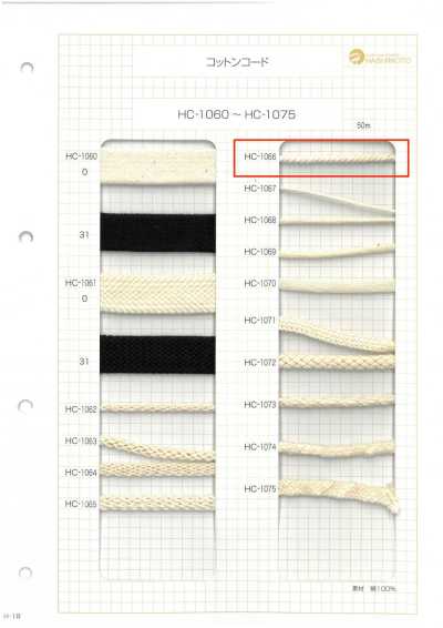 HC-1066 حبل ملتف ناعم SS