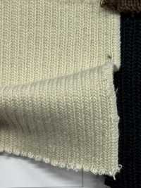 PS25 ريب Kinba شريط مطاطي مزدوج الخيوط 1 قطعة 2x1 عرض 60cm[Rib Knit] TAKENAKA CORPORATION صور إضافية