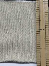 PS25 ريب Kinba شريط مطاطي مزدوج الخيوط 1 قطعة 2x1 عرض 60cm[Rib Knit] TAKENAKA CORPORATION صور إضافية