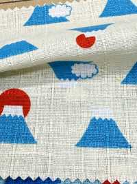 AP32702 FUKUFUKU Mt. Fuji دوبي (رول)[نسيج / قماش] COSMO TEXTILE صور إضافية