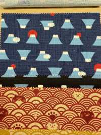 AP32702 FUKUFUKU Mt. Fuji دوبي (رول)[نسيج / قماش] COSMO TEXTILE صور إضافية
