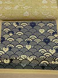 AP41903 FUKUFUKU Neko Dobby (رول)[نسيج / قماش] COSMO TEXTILE صور إضافية