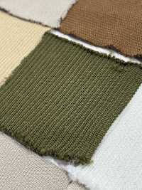 R1535 خيط لامع للحياكة الضلعية، 3 طبقات، 2x1، عرض 60 سم[Rib Knit] TAKENAKA CORPORATION صور إضافية