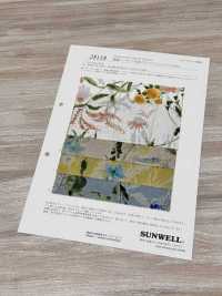 28118 شيتينغ قطن وكتان بطباعة ألوان مائية بتشطيب Angel Soft[نسيج / قماش] SUNWELL صور إضافية