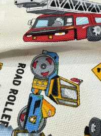 AP51207 Hatarakukuruma Oxford (رول)[نسيج / قماش] COSMO TEXTILE صور إضافية