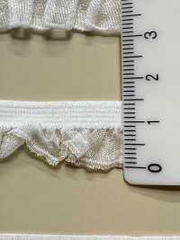 HW-3036 شريط كشكش أورجانزا لاميه ذهبية مطاطي[Ribbons, Tapes, And Cords] Hashimoto صور إضافية