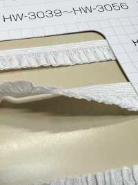 HW-3040 شريط مطاطي بكشكشة من النايلون[Ribbons, Tapes, And Cords] Hashimoto صور إضافية