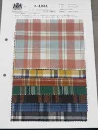 K-4031 مربعات تويل نيبي بطابع فينتج (مصقول بأسلوب النَّفْش)[نسيج / قماش] Kuwamura Textile صور إضافية