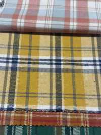 K-4031 مربعات تويل نيبي بطابع فينتج (مصقول بأسلوب النَّفْش)[نسيج / قماش] Kuwamura Textile صور إضافية