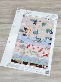 AP55203-DR شيتينغ برسومات حيوانات (مطوي إلى النصف)[Textile / Fabric] COSMO TEXTILE صور إضافية