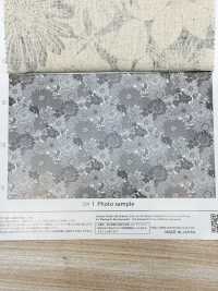 AP55803 كانفاس قطن/كتان بنقشة زهور (رول)[Textile / Fabric] COSMO TEXTILE صور إضافية