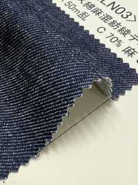 NLN03 دنيم تويل من مزيج القطن والكتان بوزن 10 أونصات[نسيج / قماش] DUCK TEXTILE صور إضافية