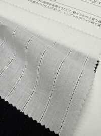 11569 قطن/كتان مصبوغ بالخيوط بنقشة دوبي مخططة بسلمية مع تشطيب غسيل مزدوج[Textile / Fabric] SUNWELL صور إضافية