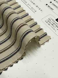 ST-9210 60/1 تايب رايتر مخطط (تشطيب مغسول)[نسيج / قماش] Kuwamura Textile صور إضافية