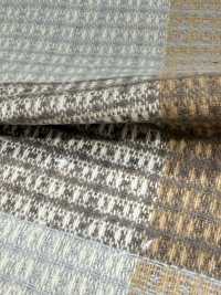 JP-5053 حياكة وافل بنقشة مربعات كبيرة[نسيج / قماش] Kuwamura Textile صور إضافية
