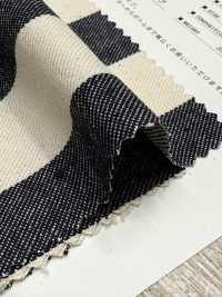 JP-5050 8/1 هيكوري مخطط بحافة منسوجة[Textile / Fabric] Kuwamura Textile صور إضافية