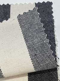 JP-5050 8/1 هيكوري مخطط بحافة منسوجة[Textile / Fabric] Kuwamura Textile صور إضافية