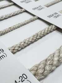 5504-19 حبل دائري من الكتان، 8 جدائل[Ribbons, Tapes, And Cords] RIVER صور إضافية