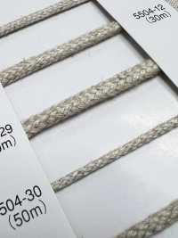 5504-29 حبل دائري من سلسلة Linen، 16 خيطًا[الأشرطة، والأشرطة القماشية، والحبال] RIVER صور إضافية