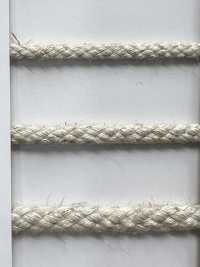 5504-32 حبل دائري من سلسلة الكتان، ضفيرة من 8 خيوط[Ribbons, Tapes, And Cords] RIVER صور إضافية