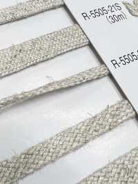 R-5505-6S شريط بنسيج حجري من سلسلة الكتان[Ribbons, Tapes, And Cords] RIVER صور إضافية
