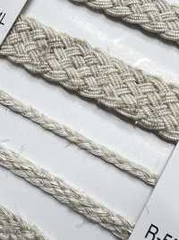 R-5505-15S ضفيرة أكورديون من سلسلة الكتان[Ribbons, Tapes, And Cords] RIVER صور إضافية