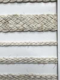 R-5505-15S ضفيرة أكورديون من سلسلة الكتان[Ribbons, Tapes, And Cords] RIVER صور إضافية