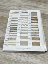 R-5505-15S ضفيرة أكورديون من سلسلة الكتان[Ribbons, Tapes, And Cords] RIVER صور إضافية