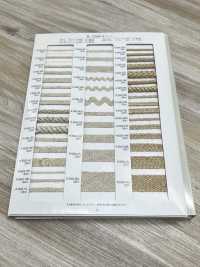 R-5505-17L جديلة أكورديون من الكتان[الأشرطة، والأشرطة القماشية، والحبال] RIVER صور إضافية