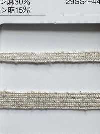 R-5505-18S شريط سلسلة الكتان، 24 خيطًا[Ribbons, Tapes, And Cords] RIVER صور إضافية