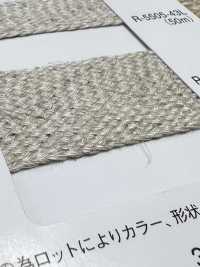 R-5505-28LL شريط بنقشة نسج السلة من سلسلة الكتان[Ribbons, Tapes, And Cords] RIVER صور إضافية