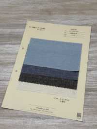 8352-RP دنغري قطني-كتاني 30/1 مصبوغ بإنديغو وبالكبريت[Textile / Fabric] Arinobe Shoten صور إضافية