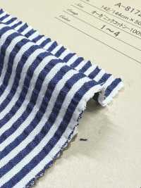 A-8172 مخطط سيكرساكر من القطن العضوي[Textile / Fabric] Arinobe Shoten صور إضافية