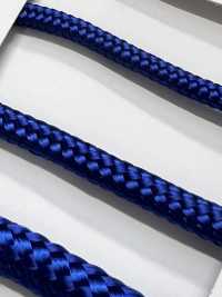 R-196L حبل لامع دائري، مضفور من 16 خيطًا، مصبوغ الغزل[Ribbons, Tapes, And Cords] RIVER صور إضافية