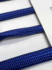 R-208M حبل لامع دائري مجدول من 32 خيطًا مع قلب، مصبوغ الغزل[Ribbons, Tapes, And Cords] RIVER صور إضافية