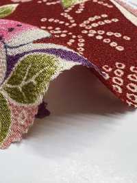 KKP2338-D-UMENIHITTA Ninokoshi Chirimen® برقوق و Hikkita[نسيج / قماش] Uni Textile (Komon Kobo) صور إضافية