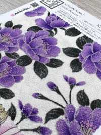 KKP2338-D-YAEZAKURA Nigoshi Chirimen® Yaezakura[نسيج / قماش] Uni Textile (Komon Kobo) صور إضافية
