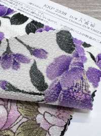 KKP2338-D-YAEZAKURA Nigoshi Chirimen® Yaezakura[نسيج / قماش] Uni Textile (Komon Kobo) صور إضافية