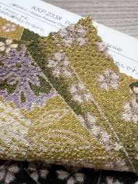 KKP2338-D-TAKARA Ninokoshi Chirimen® نقشة الكنز[نسيج / قماش] Uni Textile (Komon Kobo) صور إضافية