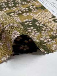 KKP2338-D-TAKARA Ninokoshi Chirimen® نقشة الكنز[نسيج / قماش] Uni Textile (Komon Kobo) صور إضافية