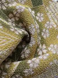 KKP2338-D-TAKARA Ninokoshi Chirimen® نقشة الكنز[نسيج / قماش] Uni Textile (Komon Kobo) صور إضافية