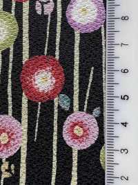 KKP2338-D-YTSUBAKI Ninokoshi Chirimen® Yumetsubaki[نسيج / قماش] Uni Textile (Komon Kobo) صور إضافية