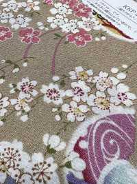 KKP2338-DHM-100 Nigoshi Chirimen®[نسيج / قماش] Uni Textile (Komon Kobo) صور إضافية