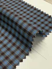 3SG042 أوكسفورد مربعات من البوليستر المعاد تدويره[Textile / Fabric] Chambray صور إضافية