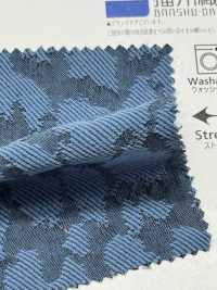 KYC859-WD-2 جاكار مطاطي مصبوغ بالخيوط T/C[Textile / Fabric] Uni Textile (Komon Kobo) صور إضافية