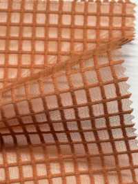 KKF8403 أورغانزا بنقشة مربعات[Textile / Fabric] Uni Textile (Komon Kobo) صور إضافية