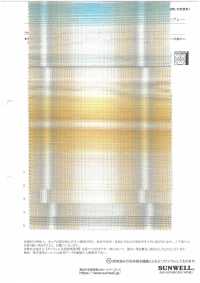 35527 لاون من قطن/كتان/راميه عضوي مصبوغ بالخيوط بتدرج باهت[Textile / Fabric] SUNWELL صور إضافية